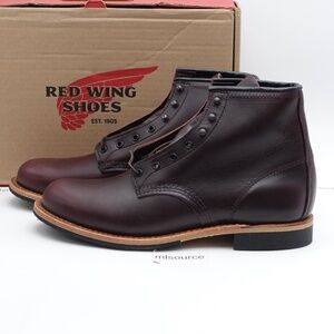 NEW Size 9.5 Men's Red Wing 9419 Beckman Heritage Made in USA Boot Black Cherry